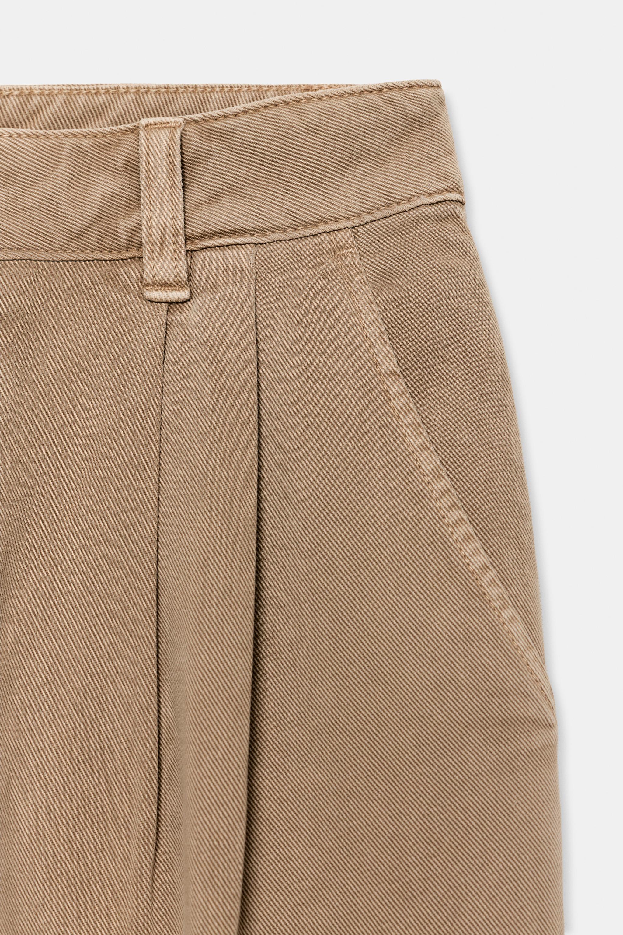 Z1975 MID-RISE WIDE LEG JEANS WITH DARTS